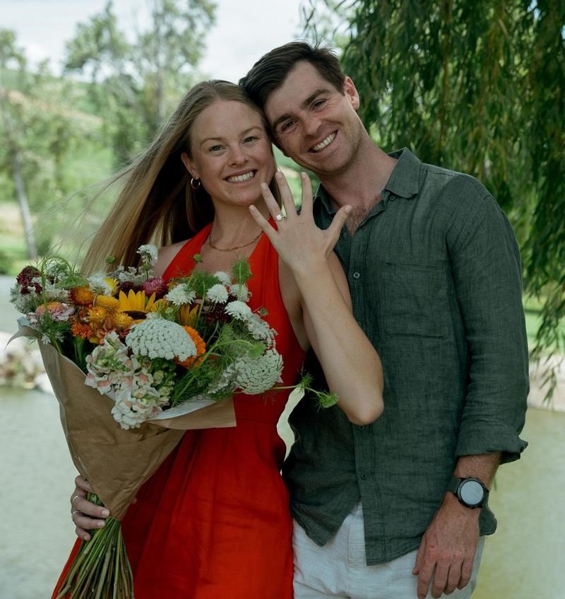 Congratulations Alexa with your engagement