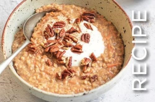 Carrot Cake Porridge